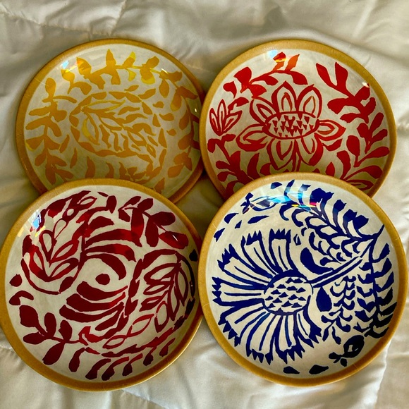 Threshold Other - Colorful Floral Unbreakable Plates Set